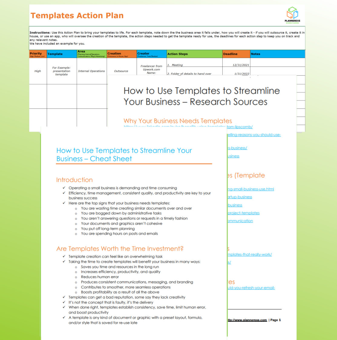 Business Templates Guide