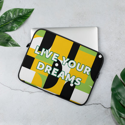 Live Your Dreams Laptop Sleeve